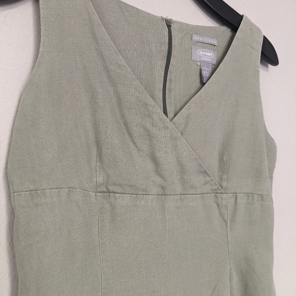 Old Navy Linen Midi Dress